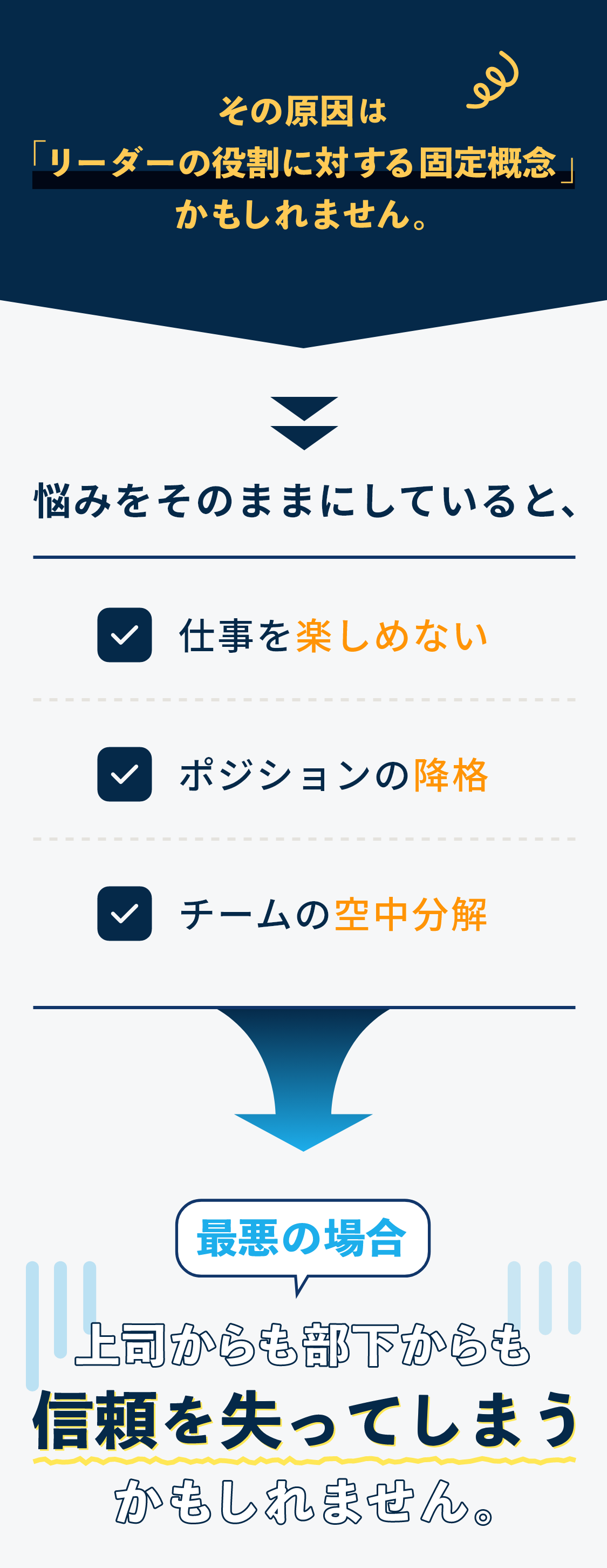 その原因は「リーダーに対する固定概念」かもしれません。